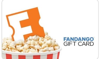 Fandango Gift Card USD US $25 Prepaid
