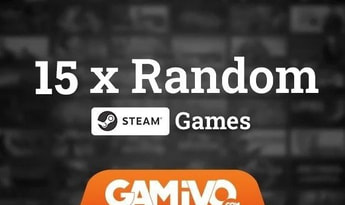 GAMIVO 15x Random Steam Games  Global Steam