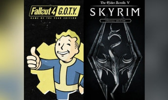 Skyrim: Anniversary Edition + Fallout 4: GOTY - Bundle EN/DE/FR/IT/RU/ES Argentina Xbox One Xbox Series