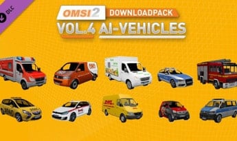 OMSI 2 - Downloadpack Vol. 4: KI-Fahrzeuge AI-Vehicles DLC EN/DE Global Steam