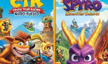 Crash Team Racing Nitro-Fueled + Spyro Game - Bundle EN/DE/FR/IT/PL/ES EU Xbox One Xbox Series