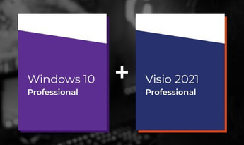 Windows 10 Professional + Visio Professional 2021 EN Global Official website