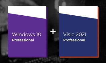 Windows 10 Professional + Visio Professional 2021 EN Global Official website