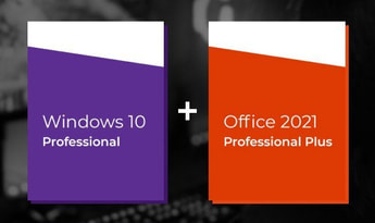 Windows 10 Professional + MS Office Professional Plus 2021 Global MS Products