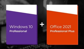 Windows 10 Professional + MS Office Professional Plus 2021 Global MS Products