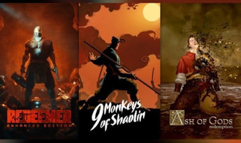 9 Monkeys of Shaolin + Ash of Gods + Redeemer - Bundle EN United States Xbox One Xbox Series