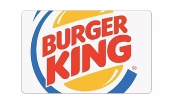 Burger King Card Gift USD US $20 Prepaid