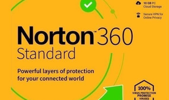 Norton 360 Standard 1 Year 1 Dev Global Software License