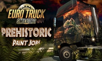 Euro Truck Simulator 2 - Prehistoric Paint Jobs Pack DLC EN/DE/FR/PL/CS Global Steam
