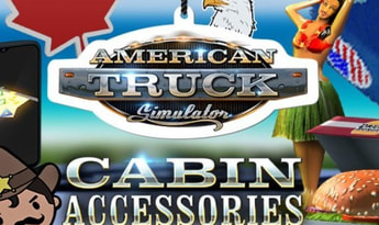 American Truck Simulator: Cabin Accessories DLC Global Steam