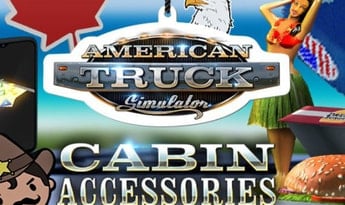 American Truck Simulator: Cabin Accessories DLC Global Steam