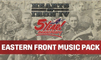Hearts of Iron IV - Eastern Front Music Pack DLC EN/DE/FR/PL/PT/RU/ES Global Steam
