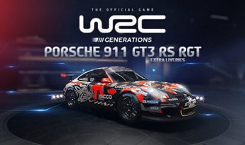 WRC: Generations - Porsche 911 GT3 RS RGT Extra liveries DLC Global Steam