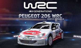 WRC: Generations - Peugeot 206 WRC 2002 DLC Global Steam