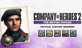 Company of Heroes 2: British Commander - Tactical Support Regiment DLC EN/DE/FR/IT/PL/CS/RU/ES Global Steam