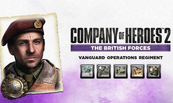 Company of Heroes 2: British Commander - Vanguard Operations Regiment DLC EN/DE/FR/IT/PL/CS/RU/ES Global Steam