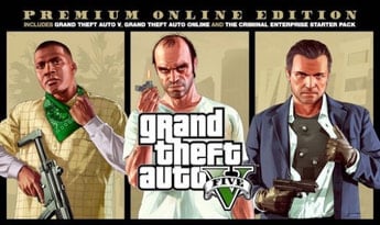 Grand Theft Auto V GTA 5 Premium Online Edition EN EU Xbox One