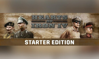 Hearts of Iron IV Starter Edition EN/DE/FR/PL/JA/PT/RU/ES EU Steam