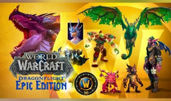 WoW World of Warcraft: Dragonflight DLC Epic Edition EN United States Battle.net
