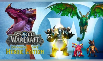 WoW World of Warcraft: Dragonflight DLC Heroic Edition EN EU Battle.net