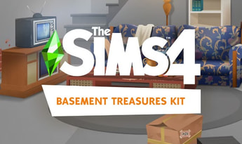 The Sims 4: Basement Treasures Kit DLC Global EA App