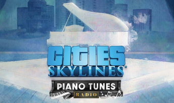 Cities: Skylines - Piano Tunes Radio DLC Global Steam