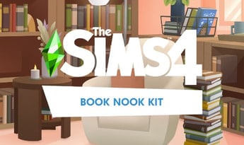 The Sims 4: Book Nook Kit DLC Global EA App