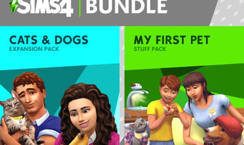 The Sims 4: Cats and Dogs + My First Pet Stuff - Bundle DLC EU Xbox One Xbox Series