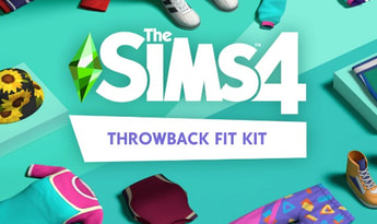 The Sims 4: Throwback Fit Kit DLC Global EA App