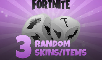 Fortnite - Random Skin/Item x3 DLC EN Global Epic Games