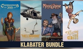 The Amazing American Circus + Moonshine Inc + Heliborne + Crossroads Inn - Klabater Bundle EN EU Xbox One Xbox Series