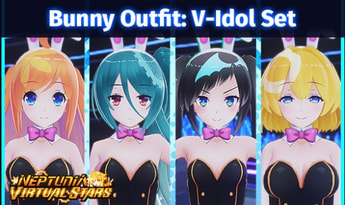 Neptunia Virtual Stars - Bunny Outfit: V-Idol Set DLC EN Global Steam