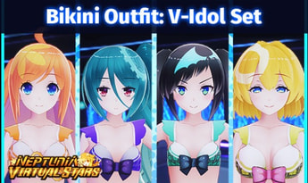 Neptunia Virtual Stars - Bikini Outfit: V-Idol Set DLC EN Global Steam
