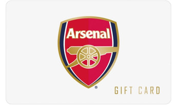Arsenal Gift Card GBP UK £75 Prepaid