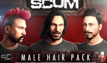 SCUM - Male Hair Pack DLC Global Steam