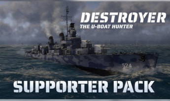Destroyer: The U-Boat Hunter - Supporter Pack DLC EN Global Steam