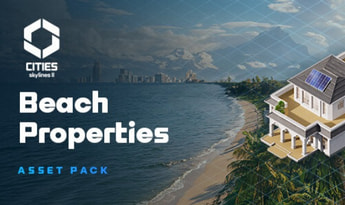 Cities: Skylines II: Beach Properties DLC Global Steam