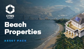 Cities: Skylines II: Beach Properties DLC Global Steam