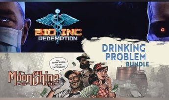 Moonshine Inc. + Bio Inc. Redemption - Drinking Problem Bundle EN EU Xbox One Xbox Series