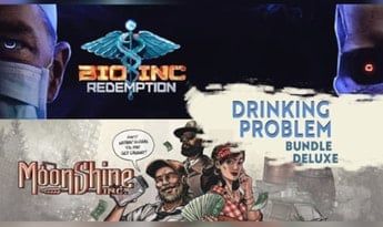 Moonshine Inc. + Bio Inc. Redemption - Drinking Problem Bundle Deluxe Edition EN EU Xbox One Xbox Series