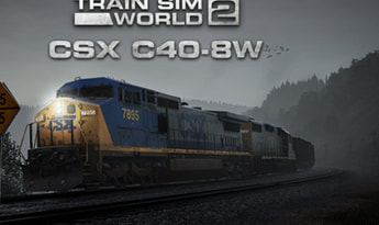 Train Sim World 2 - CSX C40-8W Loco DLC EN/DE/FR/IT/PL/RU/ZH/ES Global Steam
