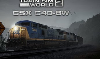 Train Sim World 2 - CSX C40-8W Loco DLC EN/DE/FR/IT/PL/RU/ZH/ES Global Steam