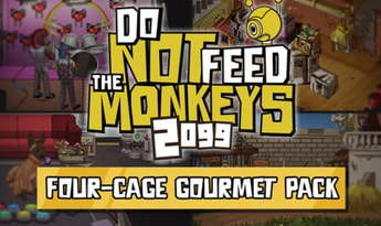 Do Not Feed the Monkeys 2099 - Four Cage Gourmet Pack DLC EN/DE/KO/RU/ZH/ES Global Steam