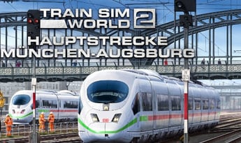 Train Sim World 2: Hauptstrecke Munchen - Augsburg Route DLC EN/DE/FR/IT/PL/RU/ZH/ES Global Steam