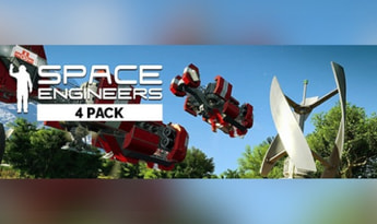 Space Engineers 4-Pack Edition EN/DE/FR/IT/PL Global Steam