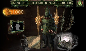 Path of Exile 2 - King of the Faridun Supporter Pack EN Global Steam Gift