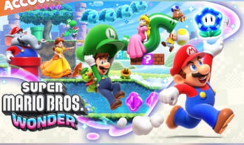 Super Mario Bros: Wonder - Nintendo Switch Account Global Nintendo Switch