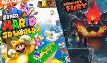 Super Mario 3D World + Bowser’s Fury - Bundle - Nintendo Switch Account Global Nintendo Switch