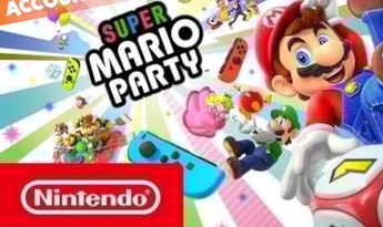 Super Mario Party - Nintendo Switch Account Global Nintendo Switch