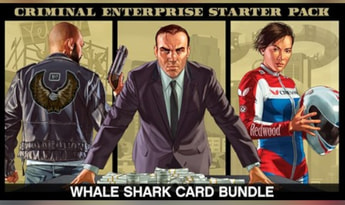 Grand Theft Auto V - Criminal Enterprise Starter Pack + Whale Shark Card Bundle EN Global Rockstar